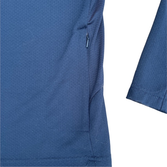 Nike Endurance Sphere Waffle Half Zip Running Athletic Navy Top Men’s Size Small - Picture 8 of 13